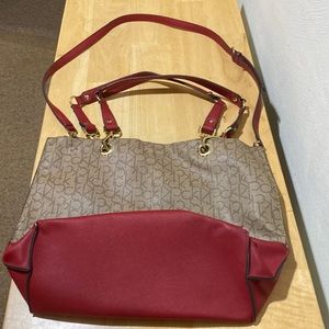 Calvin Klein bag shoulder strap used